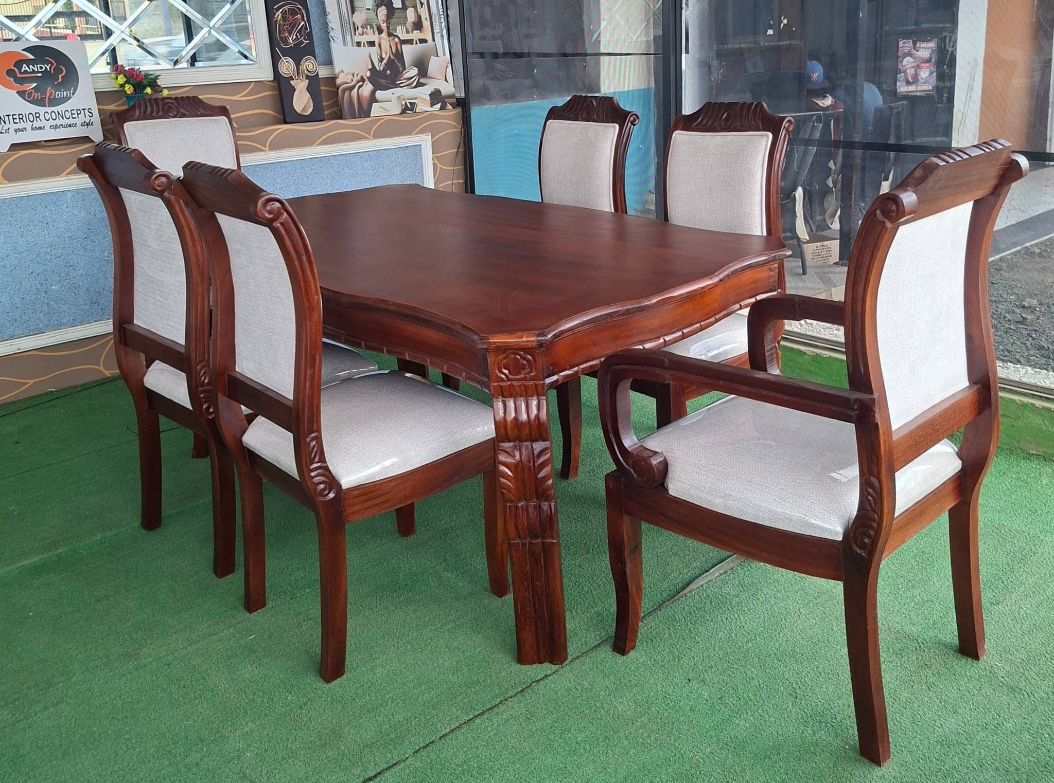 Premium handcrafted dining furniture by Andy On Point