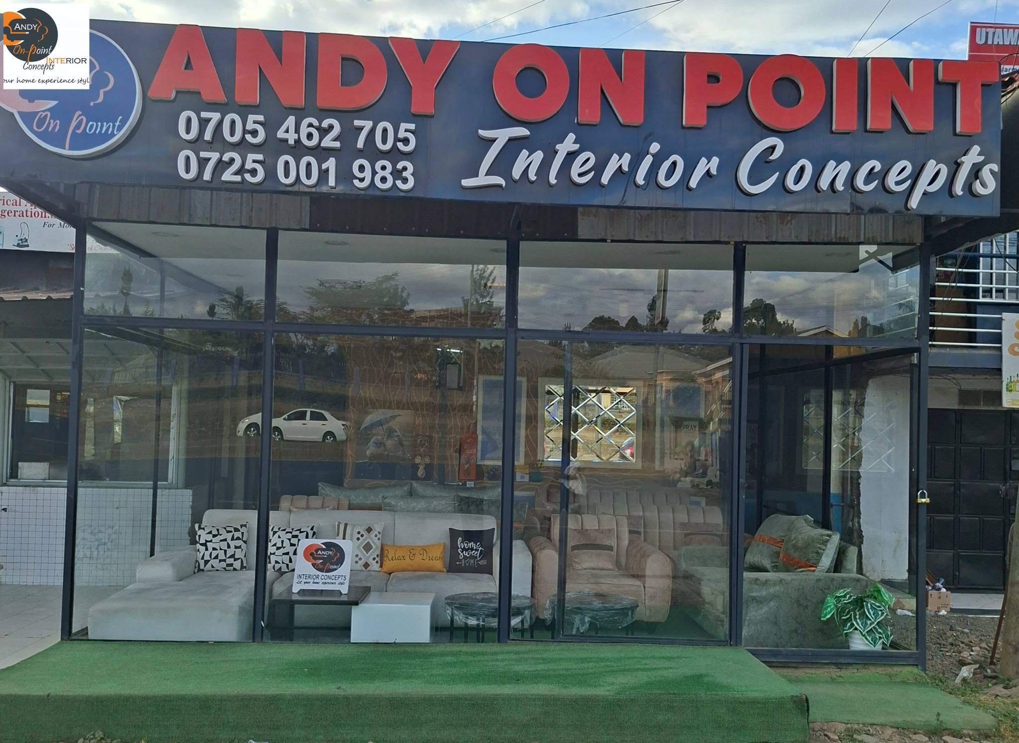 Andy On Point showroom exterior
